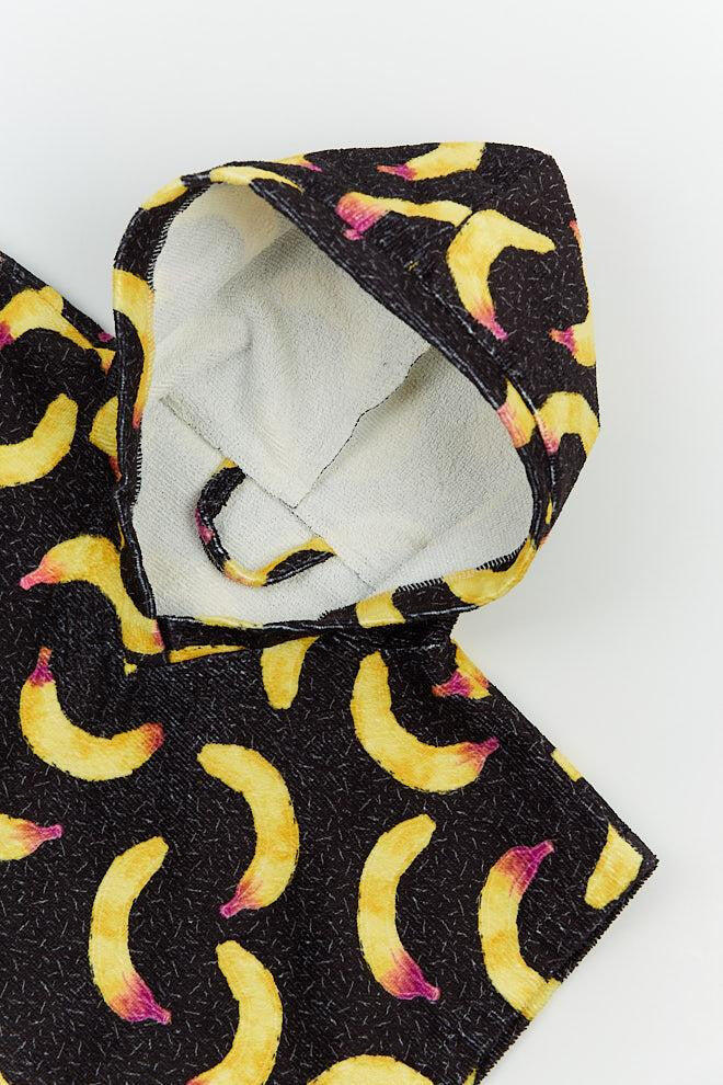 Bambini surf poncho bottone automatico (18 mesi - 4 anni) - Teenie Banana 2/3