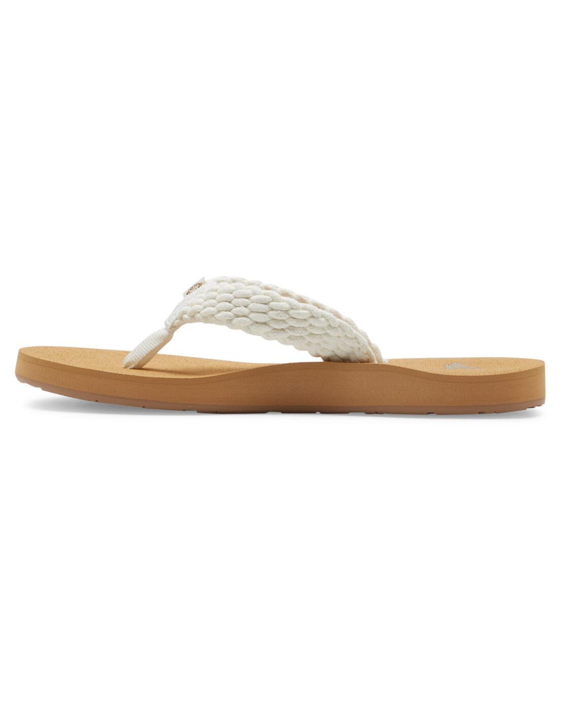 Chanclas de playa PORTO Beige Mujer 3/4