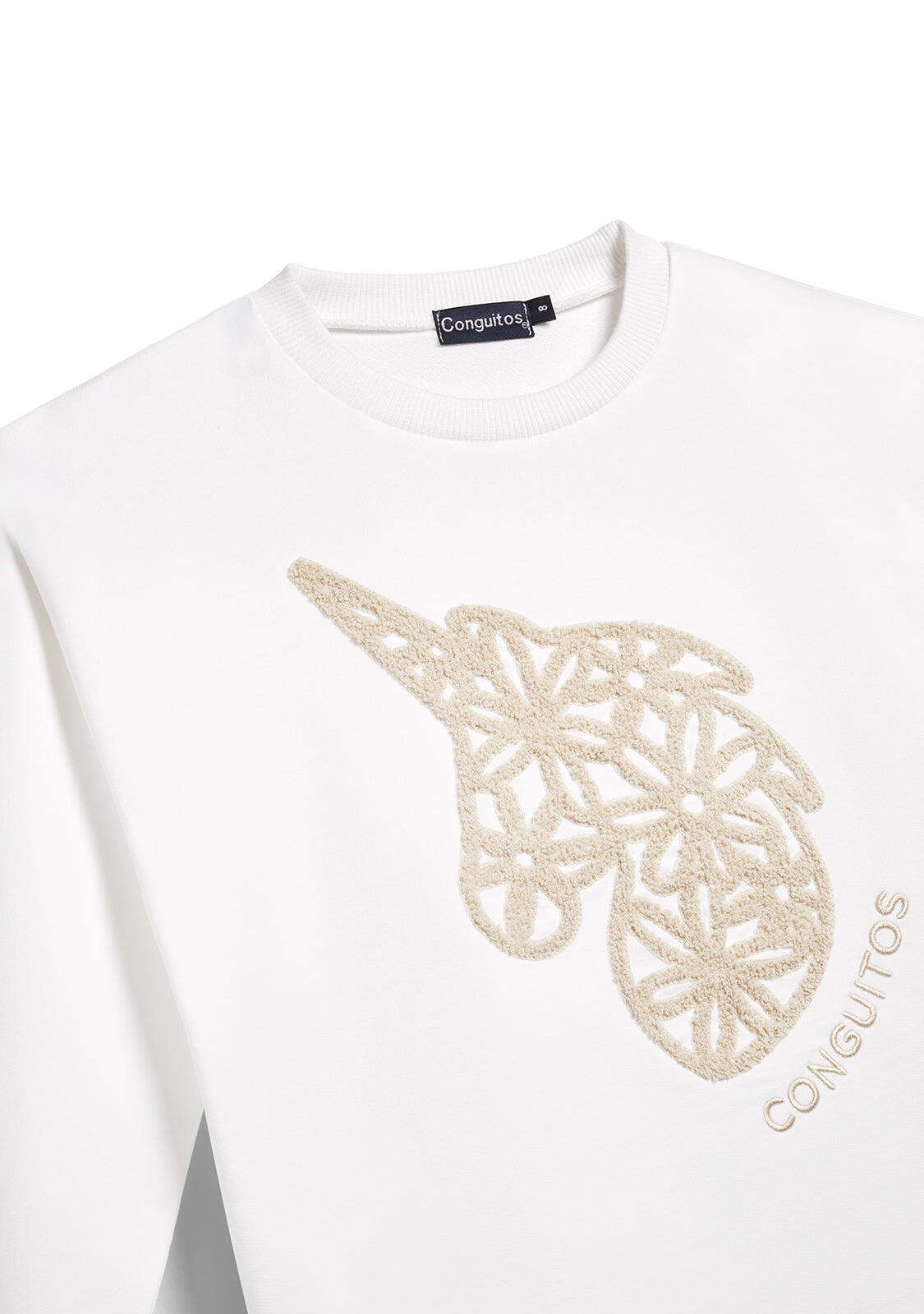 Sudadera de Unicornio con Acabado Dorado 3/3