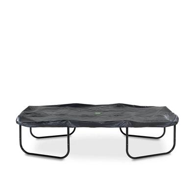 Trampoline accessoire premium rechthoekig 244 x 427 cm afdekhoes zwart