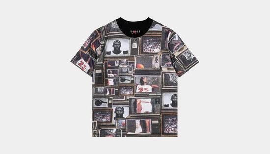 Jordan Flight Essentials Boxed Logo 3.0 Short Sleeve 95F058-023 MULTI-COLOUR