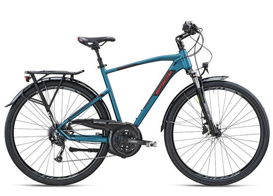 Vélo trekking Bottecchia 250 Alu 27V Sandisk 700c, fourche suspendue