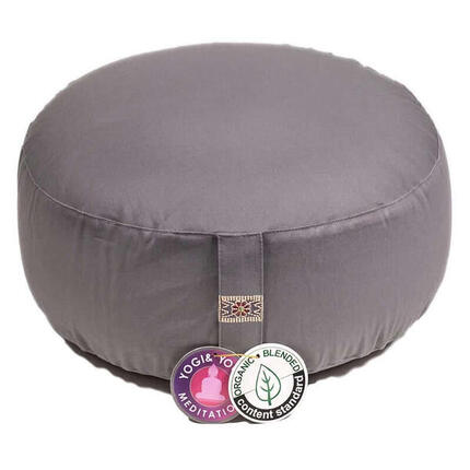 Coussin de méditation en coton biologique - Rose