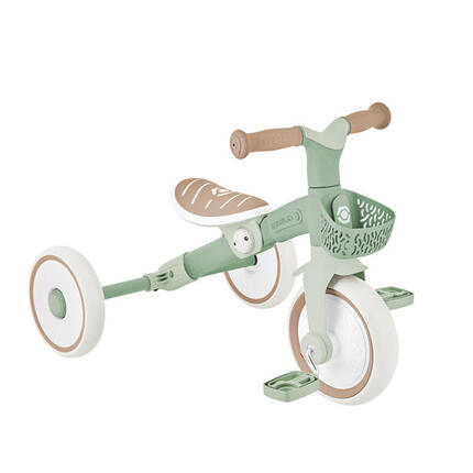Tricycle LEARNING 2 EN 1 PLUS ECO - Vert Sauge