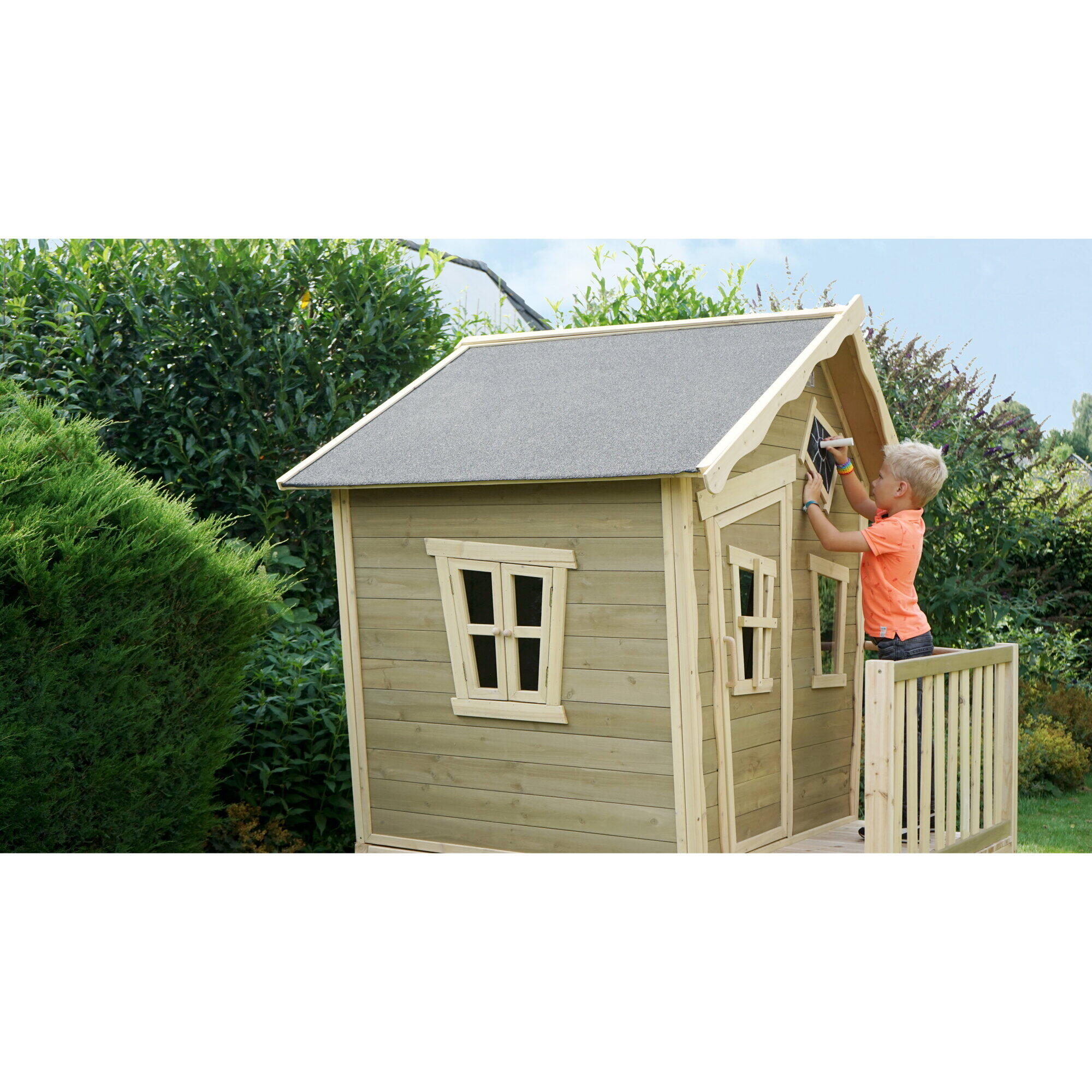 Maisonnette en bois Crooky 300 7/7