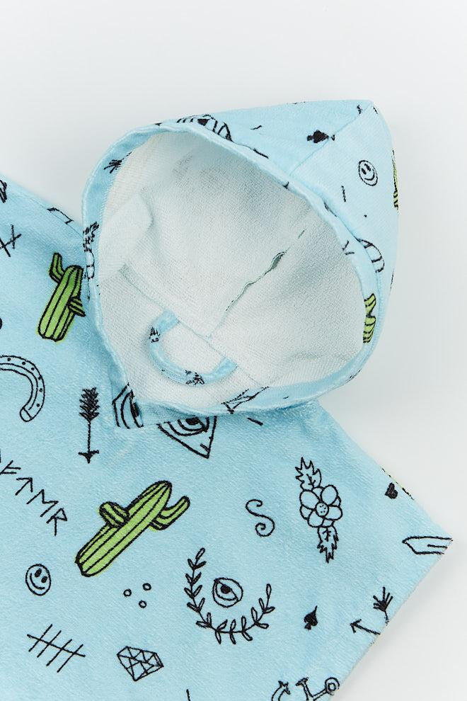 Poncho de bebé con botón a presión - Adolescente Hype 2/3