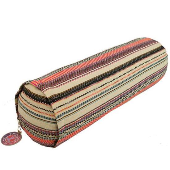 Bolster de yoga rond Yogi & Yogini 60 x 16 cm