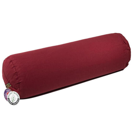 Bolster rond coton bio OCS 60x16 cm