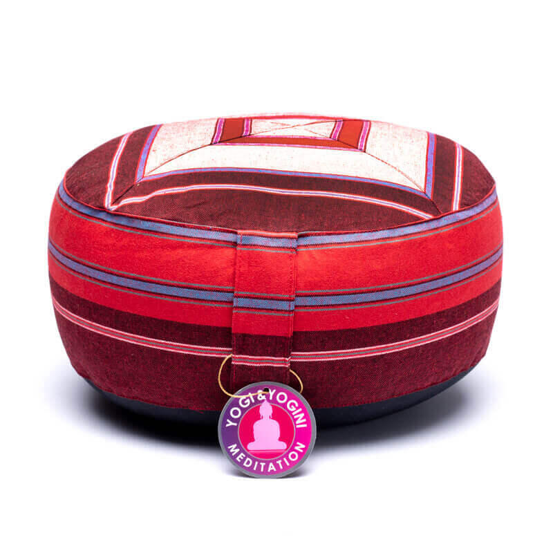 YOGI & YOGINI Bavlněný meditační polštář