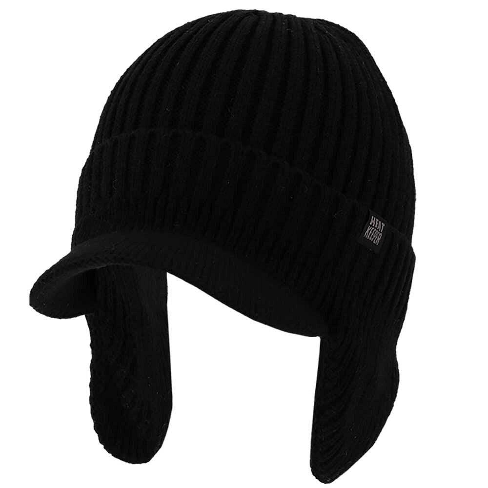 Bonnet d'hiver thermique tricoté - messieurs 1/4