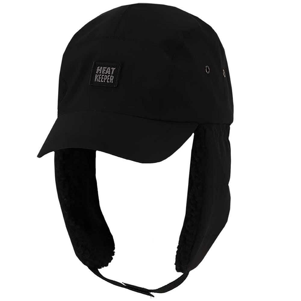 HEAT KEEPER Thermo-Wintermütze Herren - Teddy - Schwarz