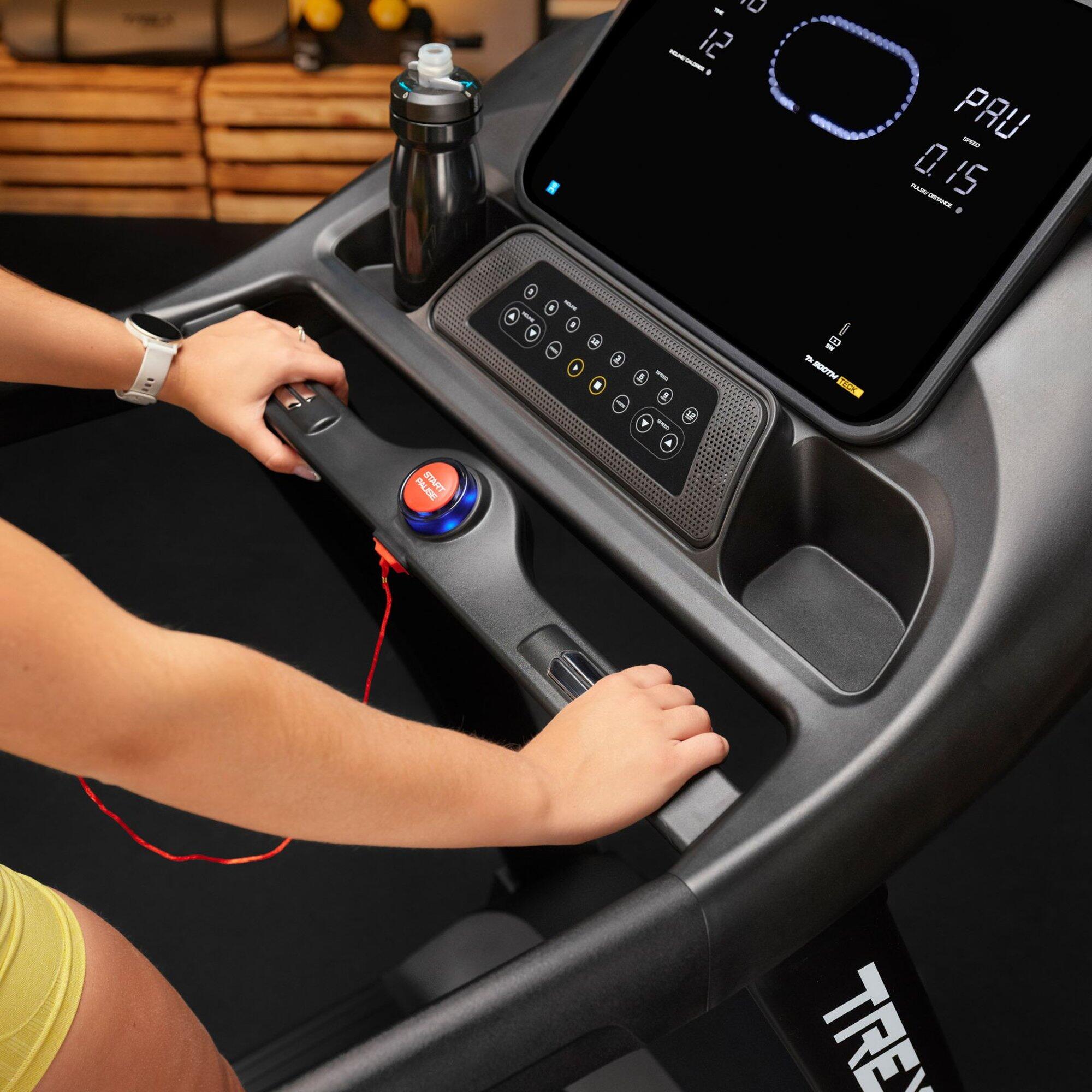 Tapis de course pliable Trex Sport TECK TX-900TM 18 km/h inclinaison 20 % 5/7