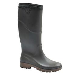 Bottes de Chasse Cyclone antidérapantes PVC Kaki 40 à 46