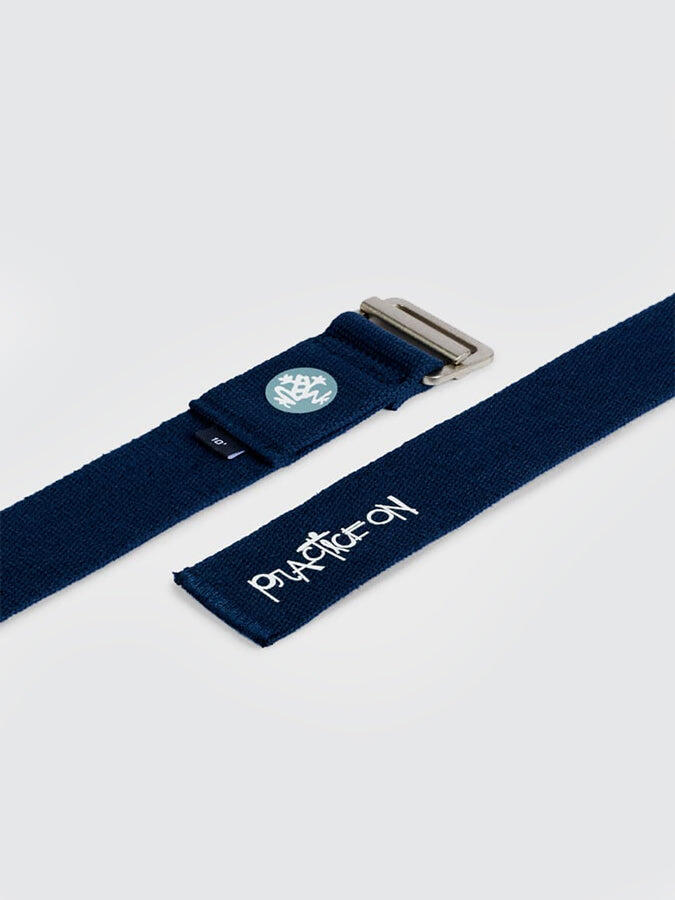 Sangle de yoga en coton Manduka aligN 304 cm - Minuit 3/5