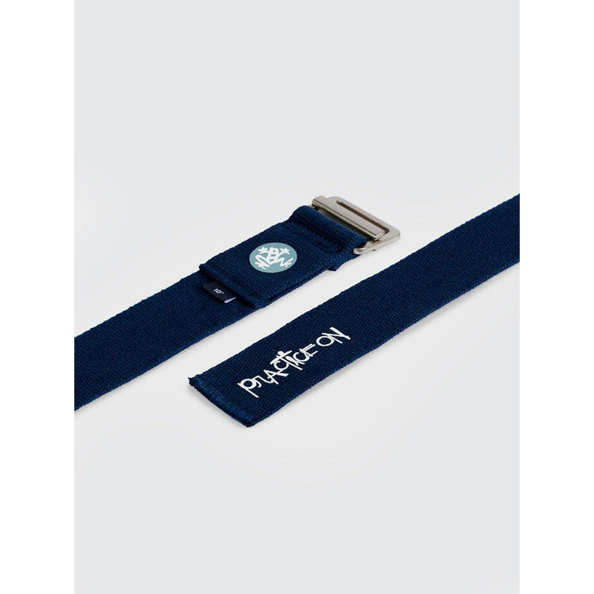 Curea de yoga Manduka alignN din bumbac 304 cm - Miezul noptii