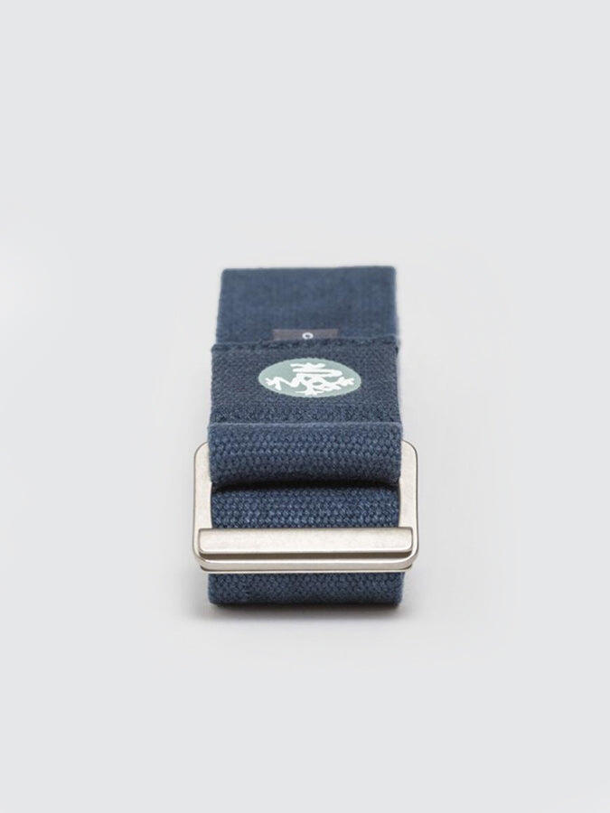 Sangle de yoga en coton Manduka aligN 304 cm - Minuit 2/5
