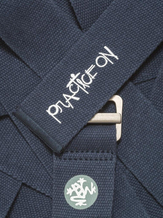 Sangle de yoga en coton Manduka aligN 304 cm - Minuit 5/5