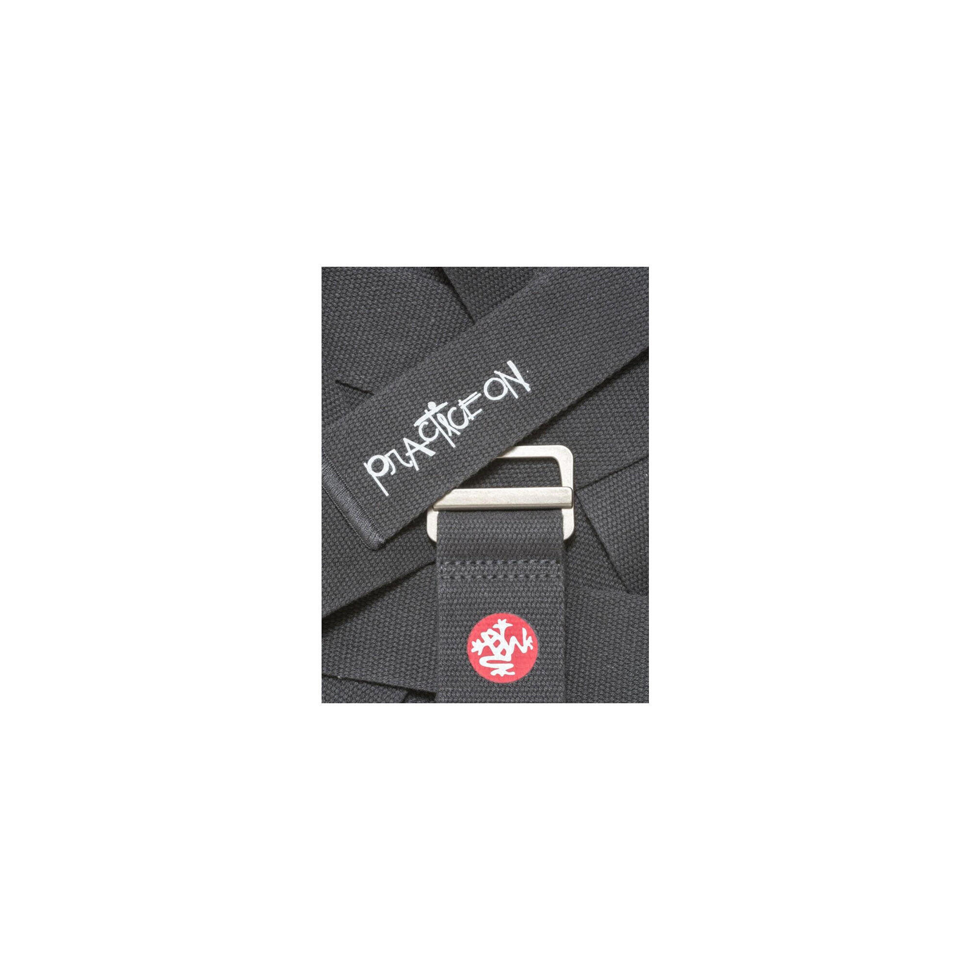 Curea de yoga din bumbac Manduka alignN 304 cm - Thunder