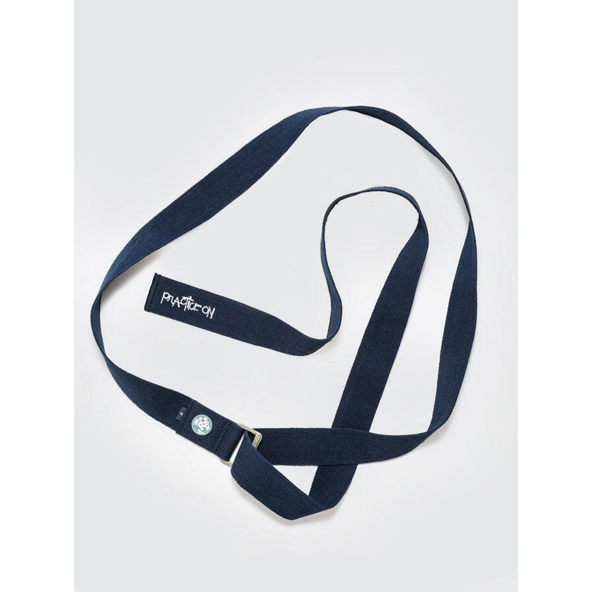 Curea de yoga Manduka alignN din bumbac 304 cm - Miezul noptii