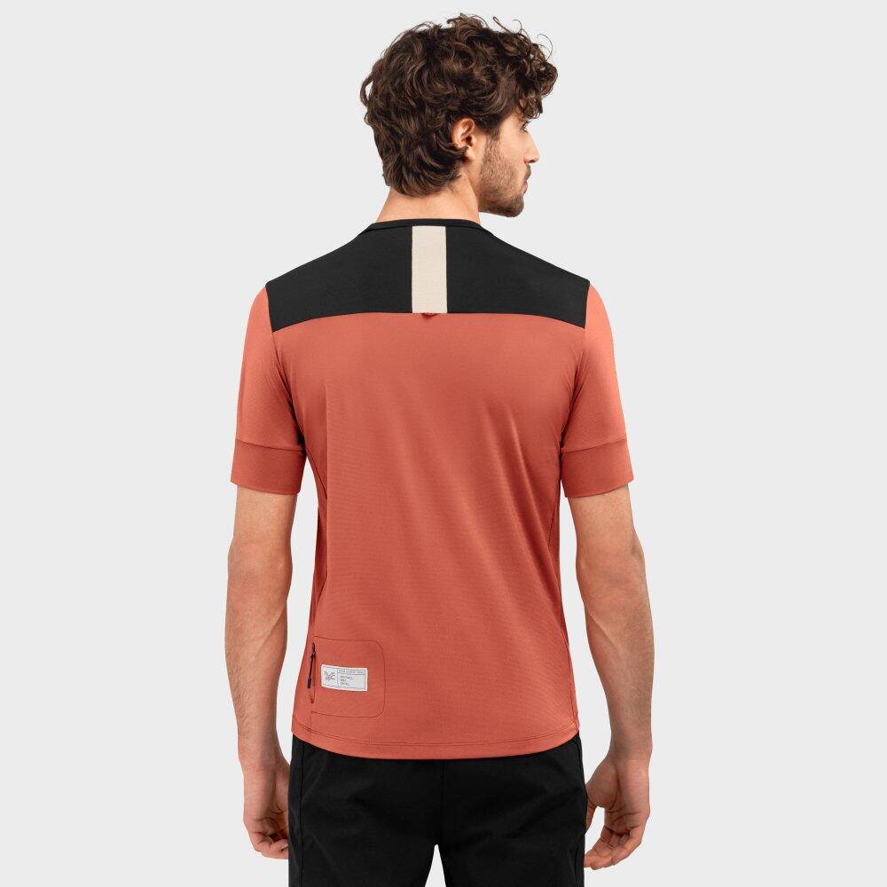 T-shirt cyclisme gravel homme Tushar Argile 2/7