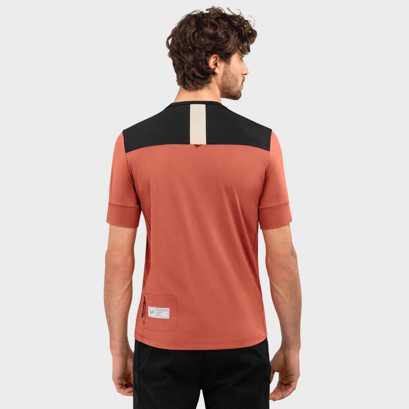 Tricou de pe pietriș pentru bărbați Tushar Argilă