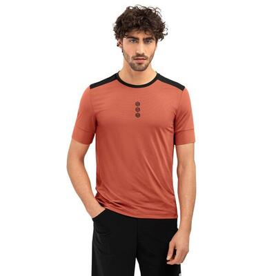 T-shirt da ciclismo gravel da uomo Tushar Argilla