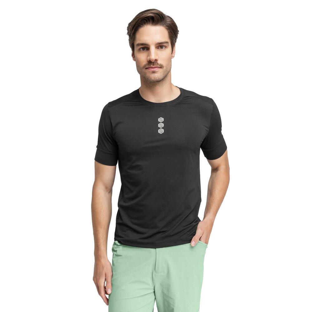 Men Cycling 's gravel t-shirt Locust Black