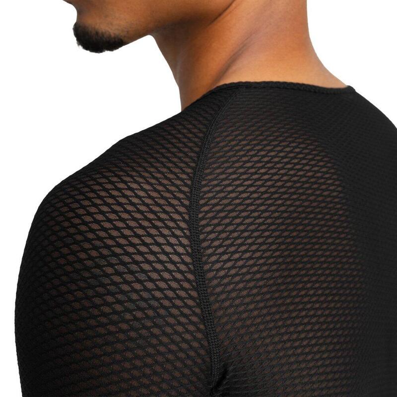 Top de pentru bărbați, strat de bază Ultrablack Negru