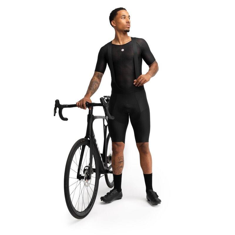 Top de pentru bărbați, strat de bază Ultrablack Negru