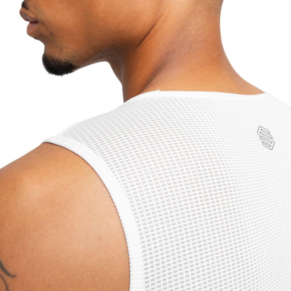 Maglia intima tecnica da ciclismo uomo Core Airborne Bianco 4/7