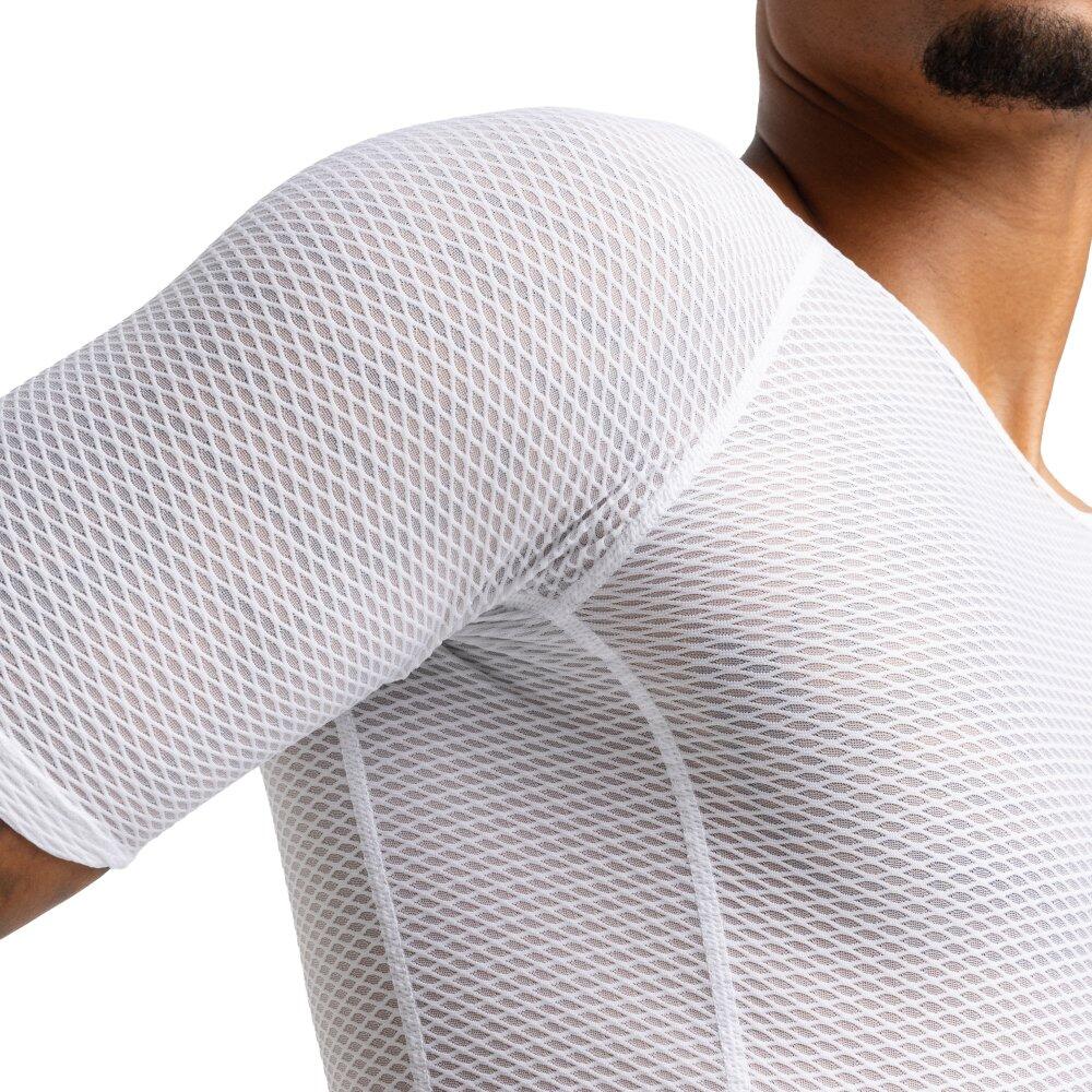 Sous-maillot vélo homme Cyclisme Clout Blanc 4/7