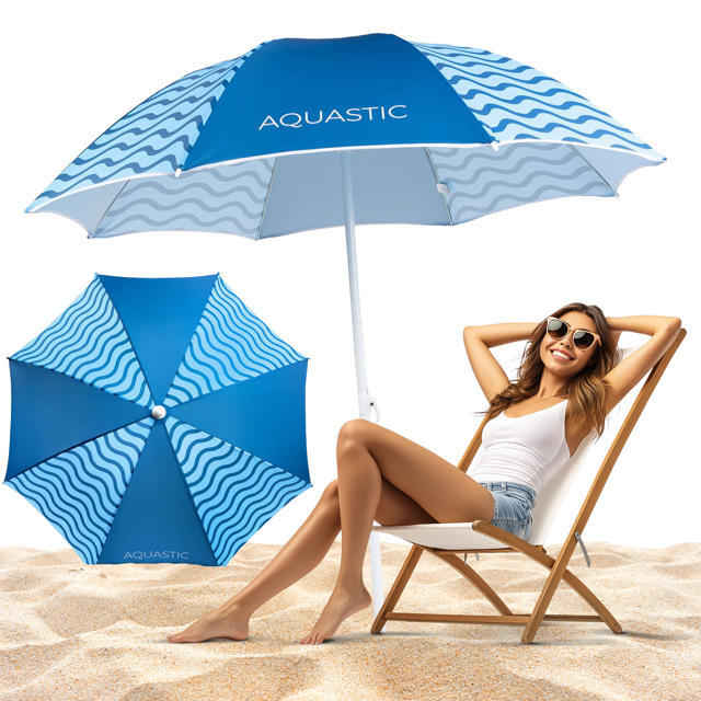 Aquastic - Parasol De Plage Aquastic Ombrelo - Parasol - Bleu - No Size - Decathlon