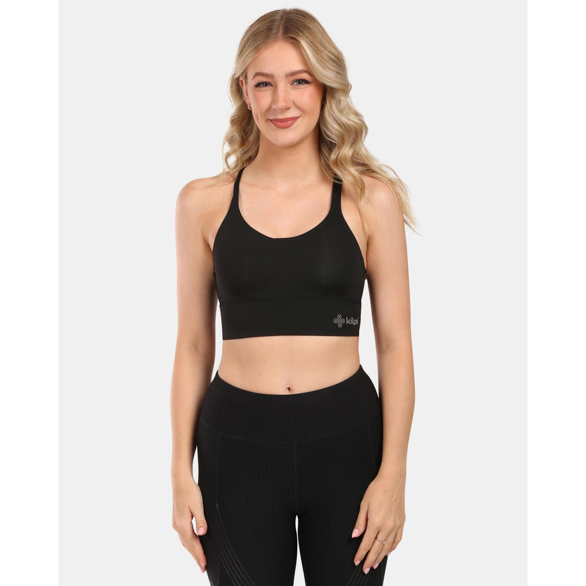 Kilpi - Le Soutien-gorge De Sport Pour Femmes Kilpi Mari-w Pour Les Activités Intenses - Brassière - Noir - 36 Xs - Decathlon