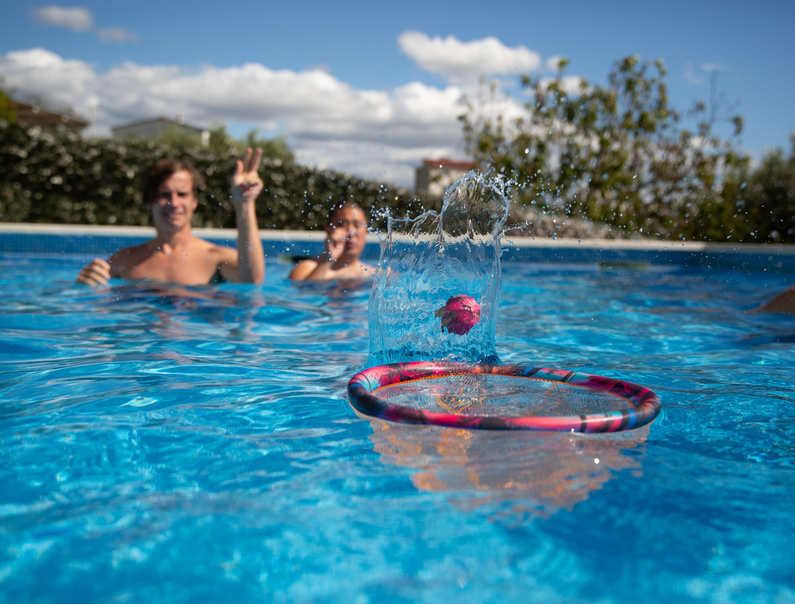 Dunk or Dive (anneau flottant + boules de plongée) 4/6