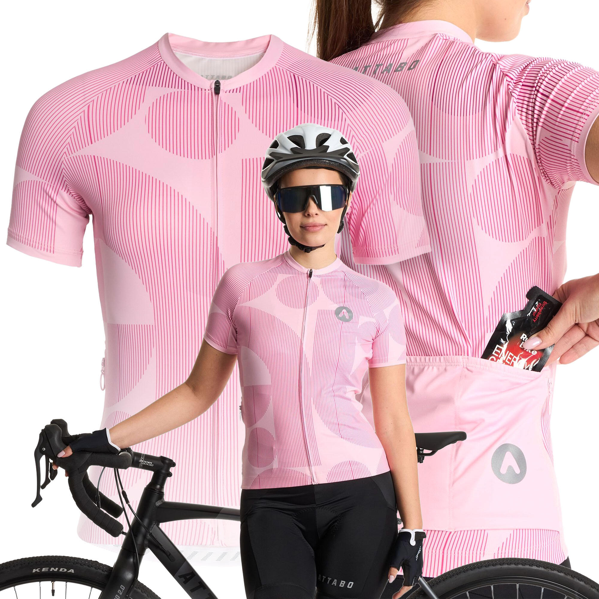 Koszulka rowerowa damska ATTABO Vites WMNS