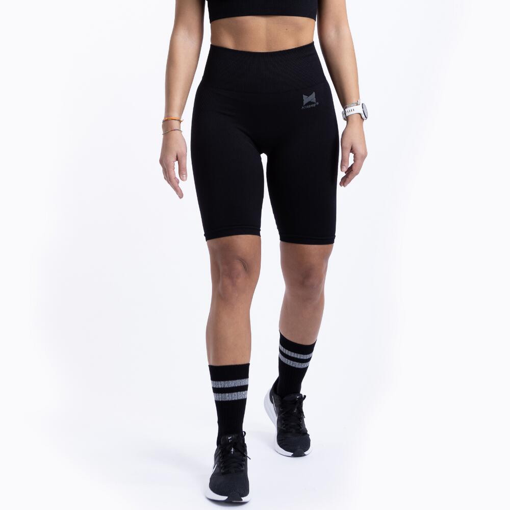 Xtreme Sockswear   - Xtreme Sportswear Leggings Short De Sport Femme Noir - Short - Noir - 48 Xl - Decathlon