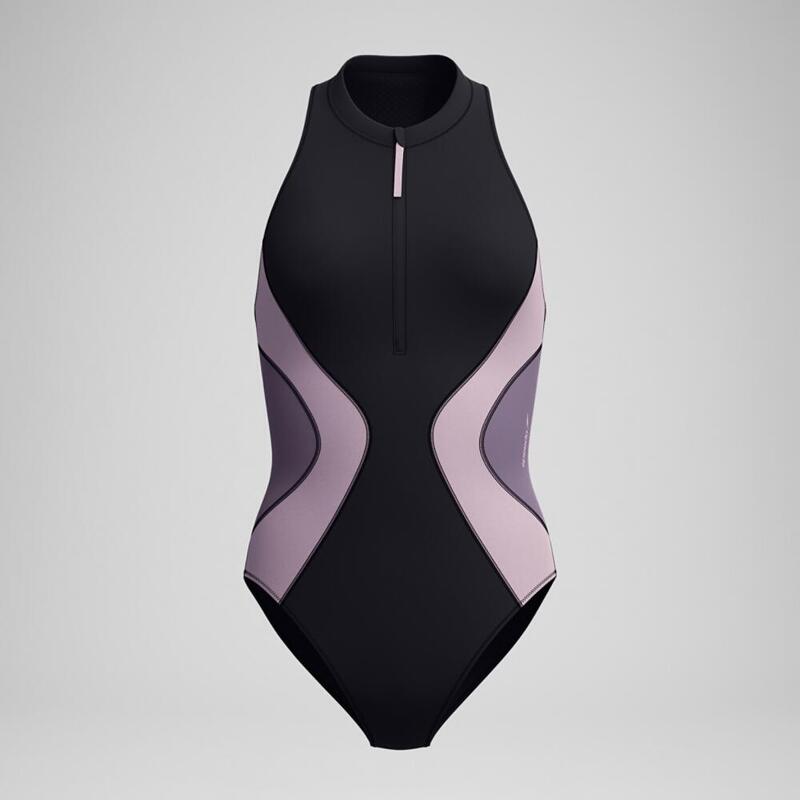 Costum inot femei Speedo Zip CLRBLCK negru