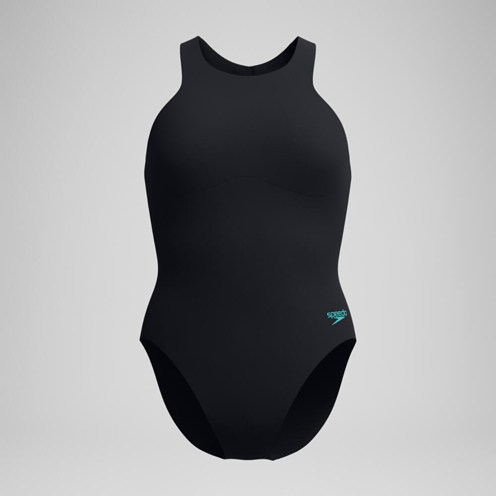 Maillot De Bain 1 Pièce RACER Femme (Anthracite) 6/6
