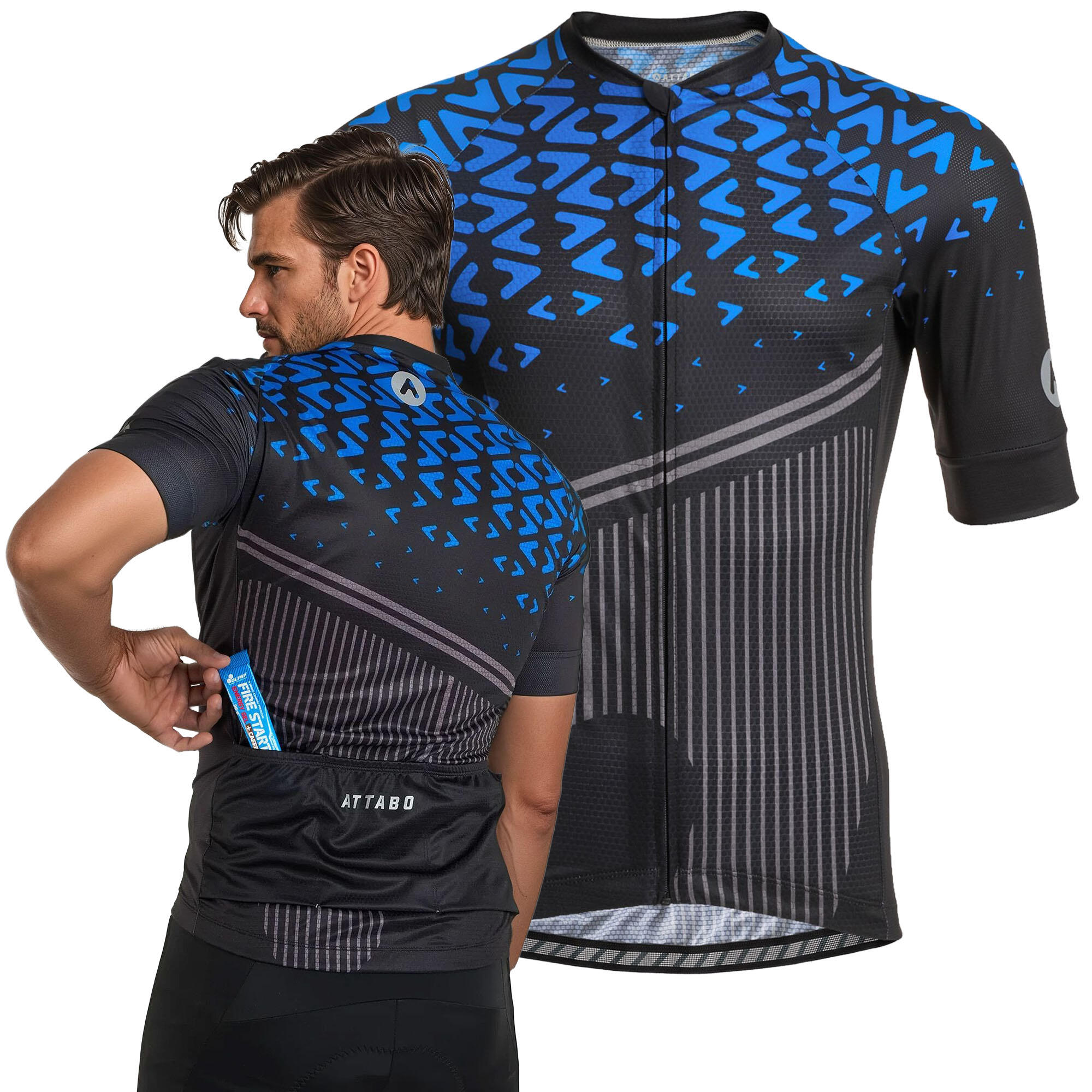 ATTABO ATTABO Tevi Herren-Radtrikot
