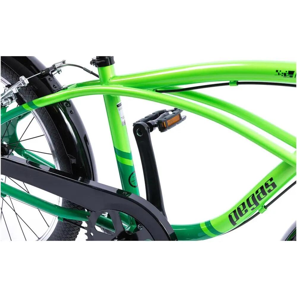 BICICLETA ORAS PEGAS STRADA MINI 7S VERDE 6/6