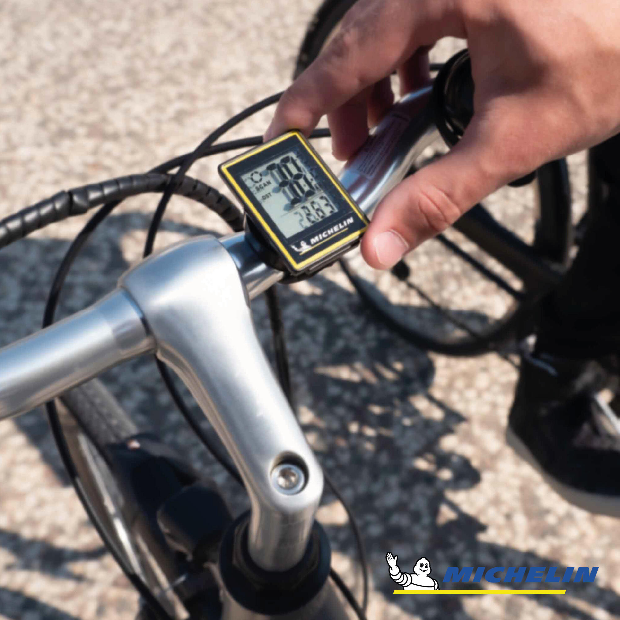 Compteur vélo sans fil batteries incluses 4/4