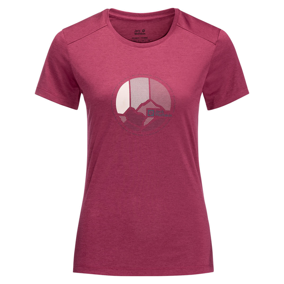 Damen T-Shirt Crosstrail Graphic 4/4