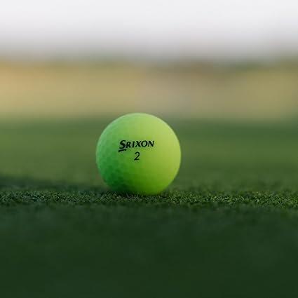 Boîte de 12 Balles de Golf Srixon Soft Feel Brite Verte New 5/5