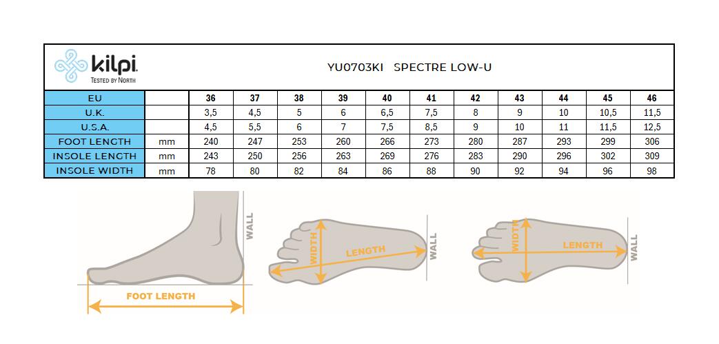 Chaussures de randonnée basses Kilpi Specter 7/7