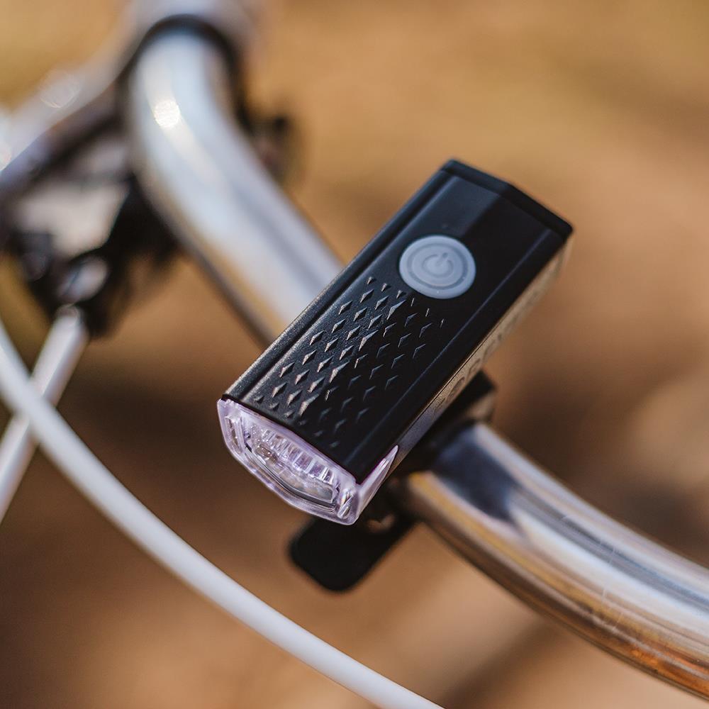 Lampe de vélo Forever Éclairage avant + arrière LED 4/7