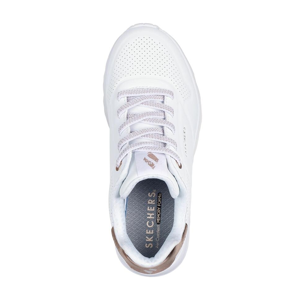Buty Kobieta Skechers Uno Lite biały