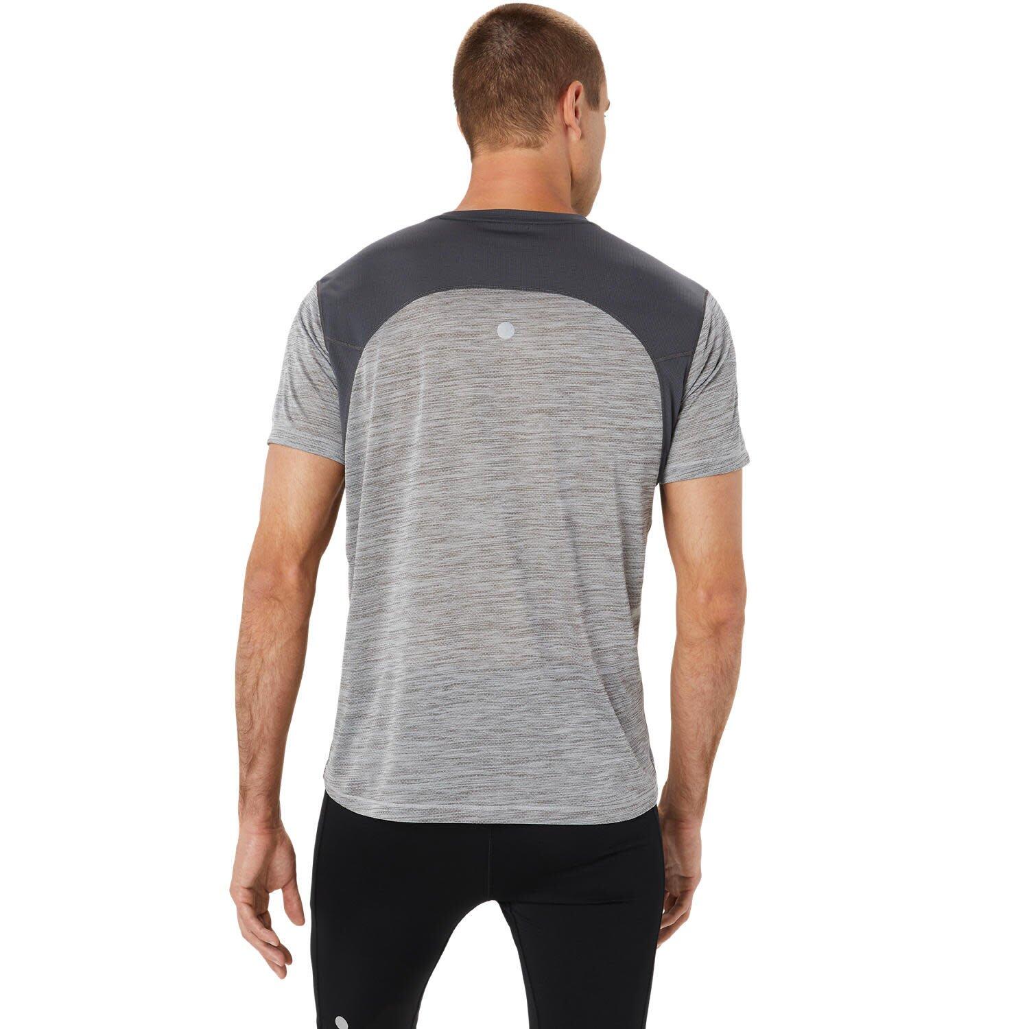 Camiseta Manga Hombre- ASICS Road SS Top - Grey 4/5