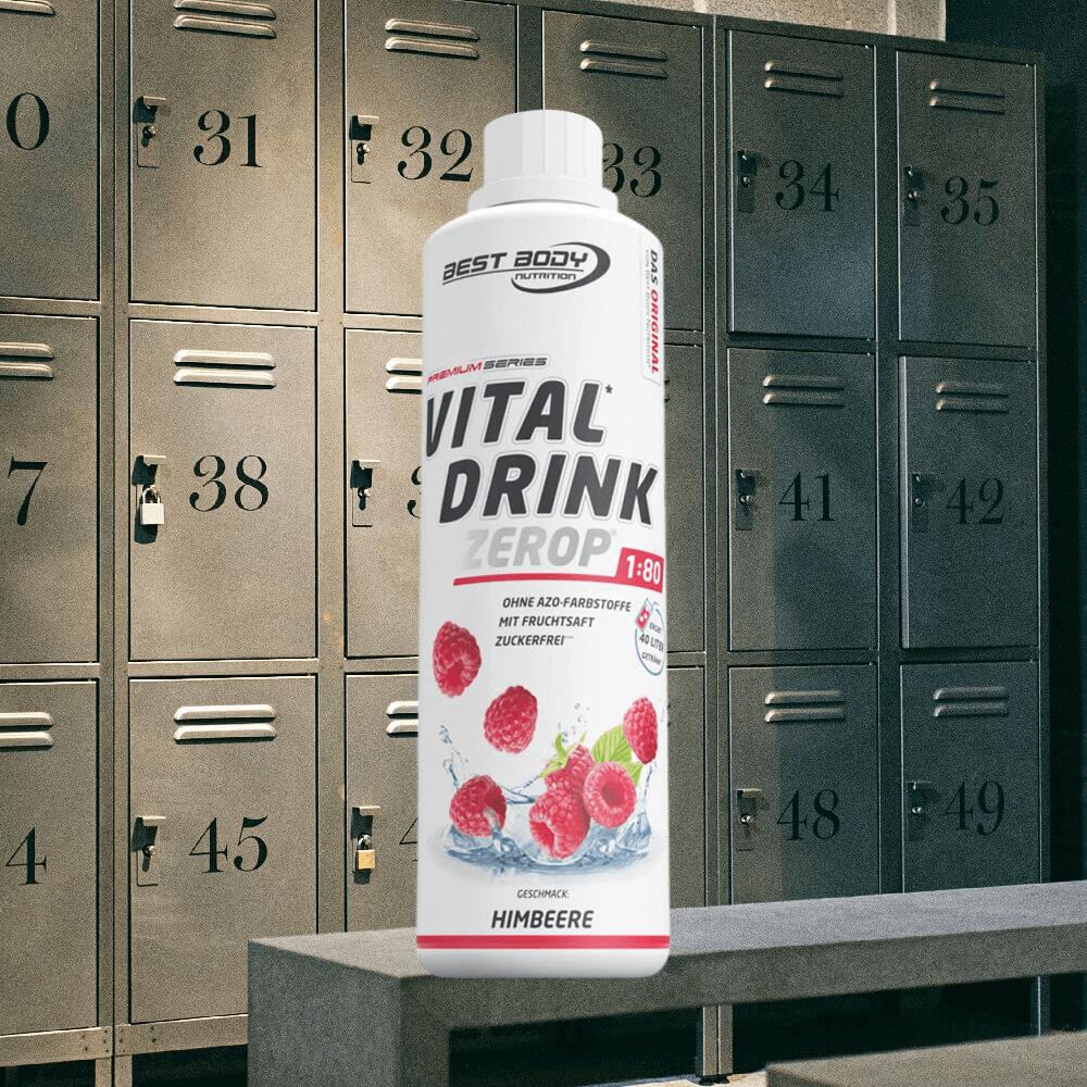 Best Body Nutrition Vital Drink Zerop (500ml) Raspberry - Intra 2/3