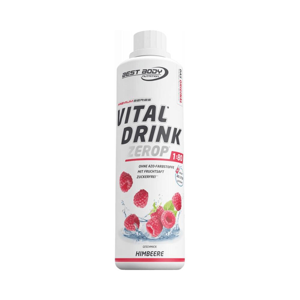 BEST BODY NUTRITION Best Body Nutrition Vital Drink Zerop (500ml) Raspberry