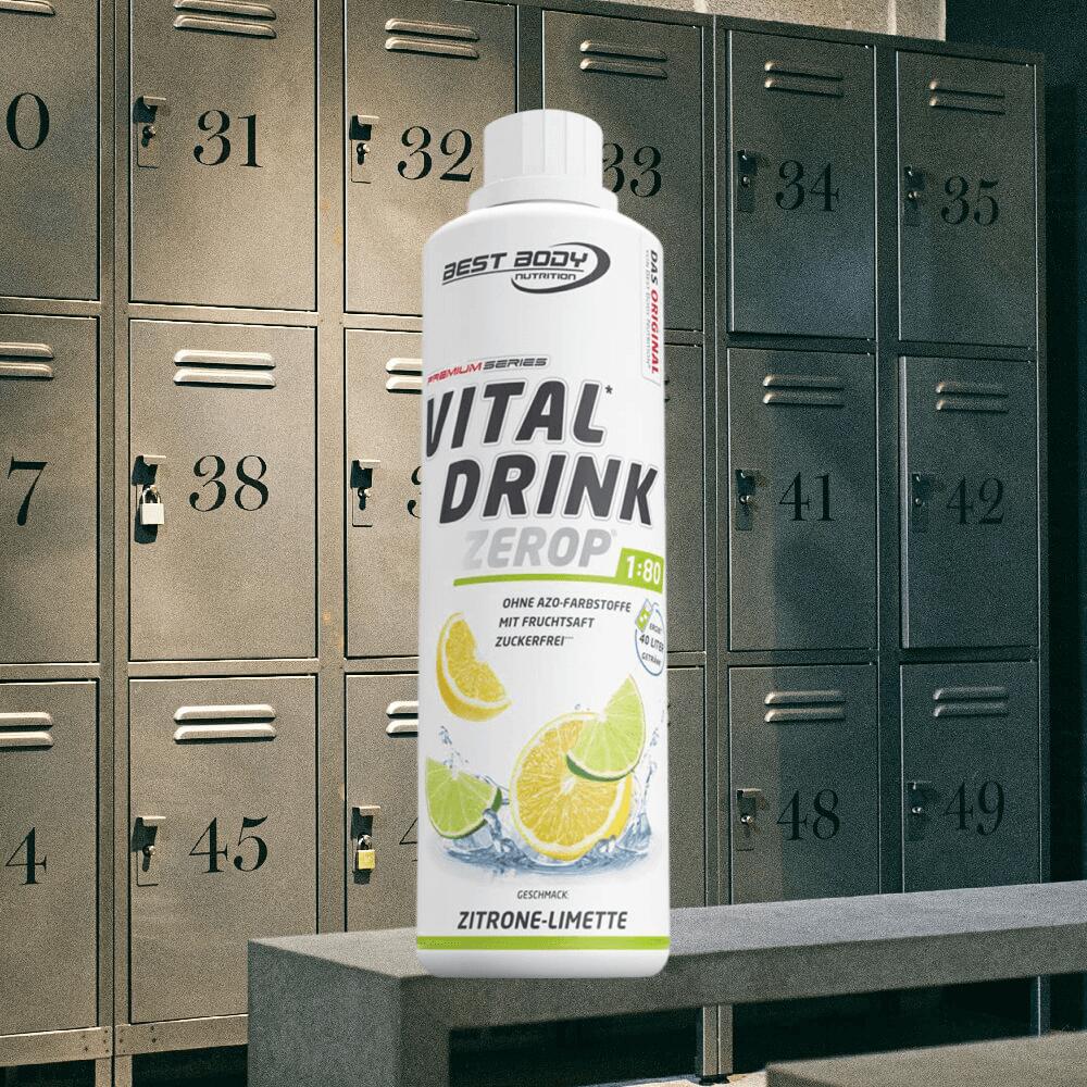 Best Body Nutrition Vital Drink Zerop (500ml) Lemon Lime - Intra 2/3